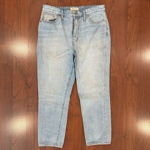 Madewell Curvy Perfect Vintage Jeans size 31
